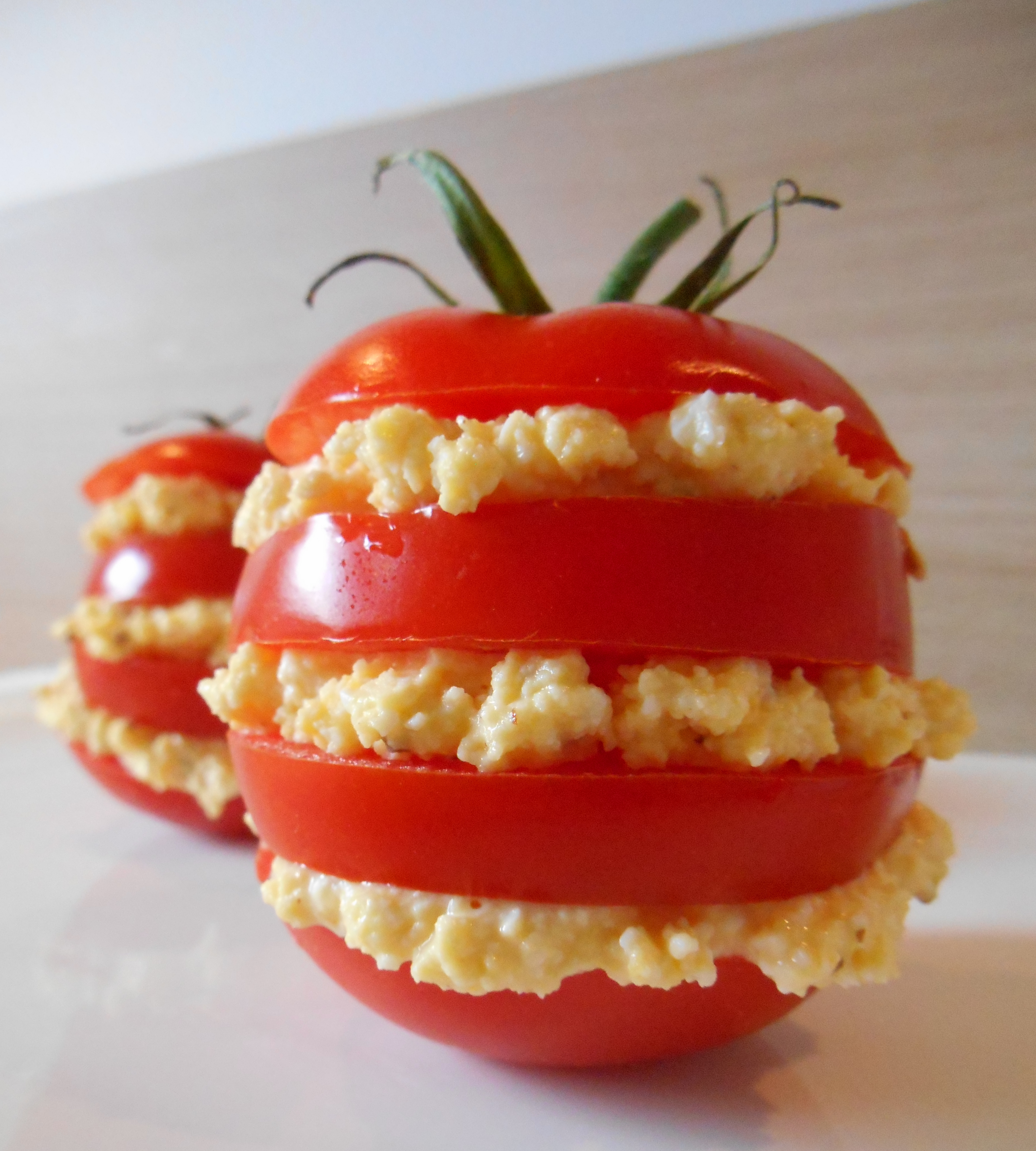 MILLE FEUILLE DE TOMATE MIMOSA