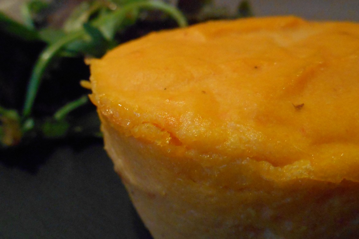 Tarte aux carottes & lardons