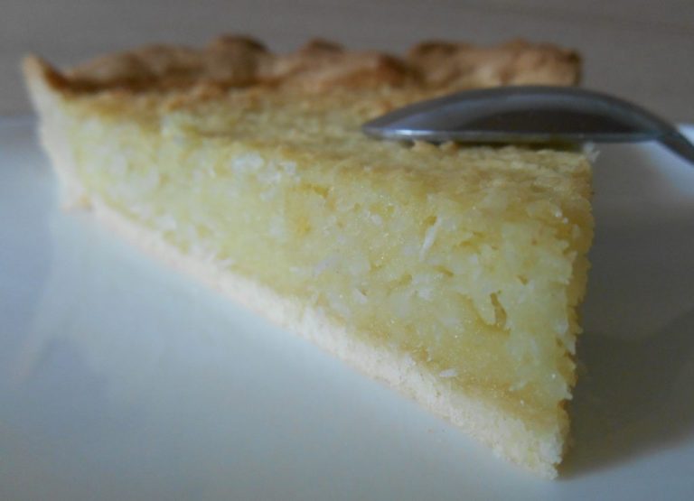 Tarte à la noix de coco