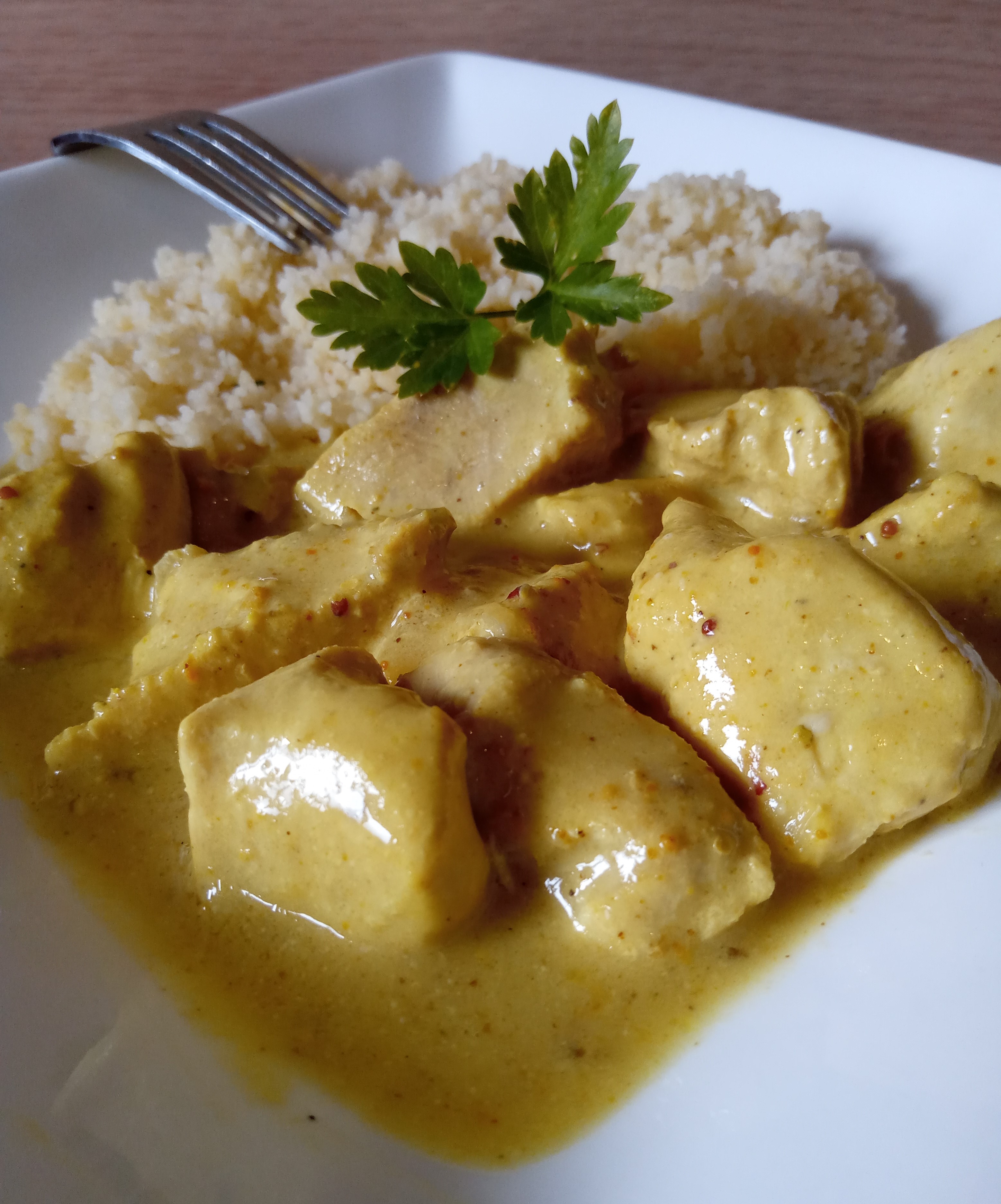 Recette Pâtes à la dinde et sauce au curry (facile, rapide)