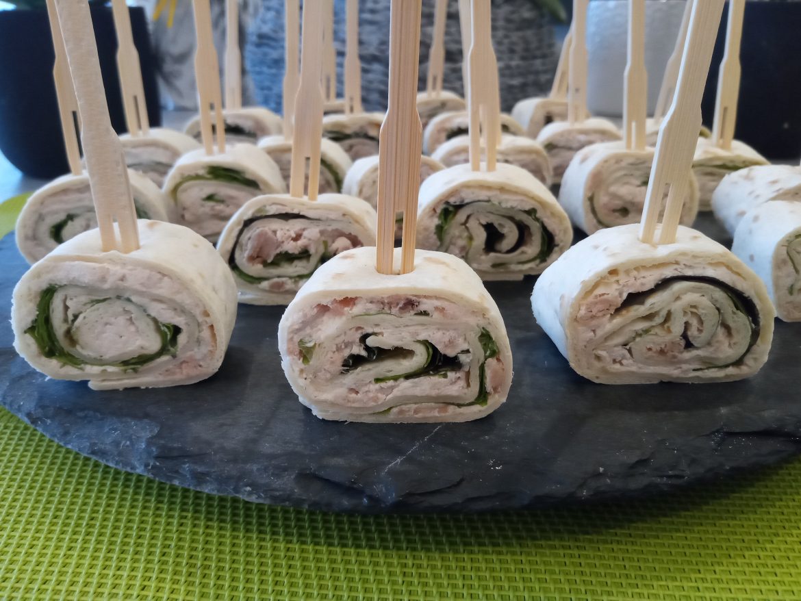 Wraps au thon & fromage frais