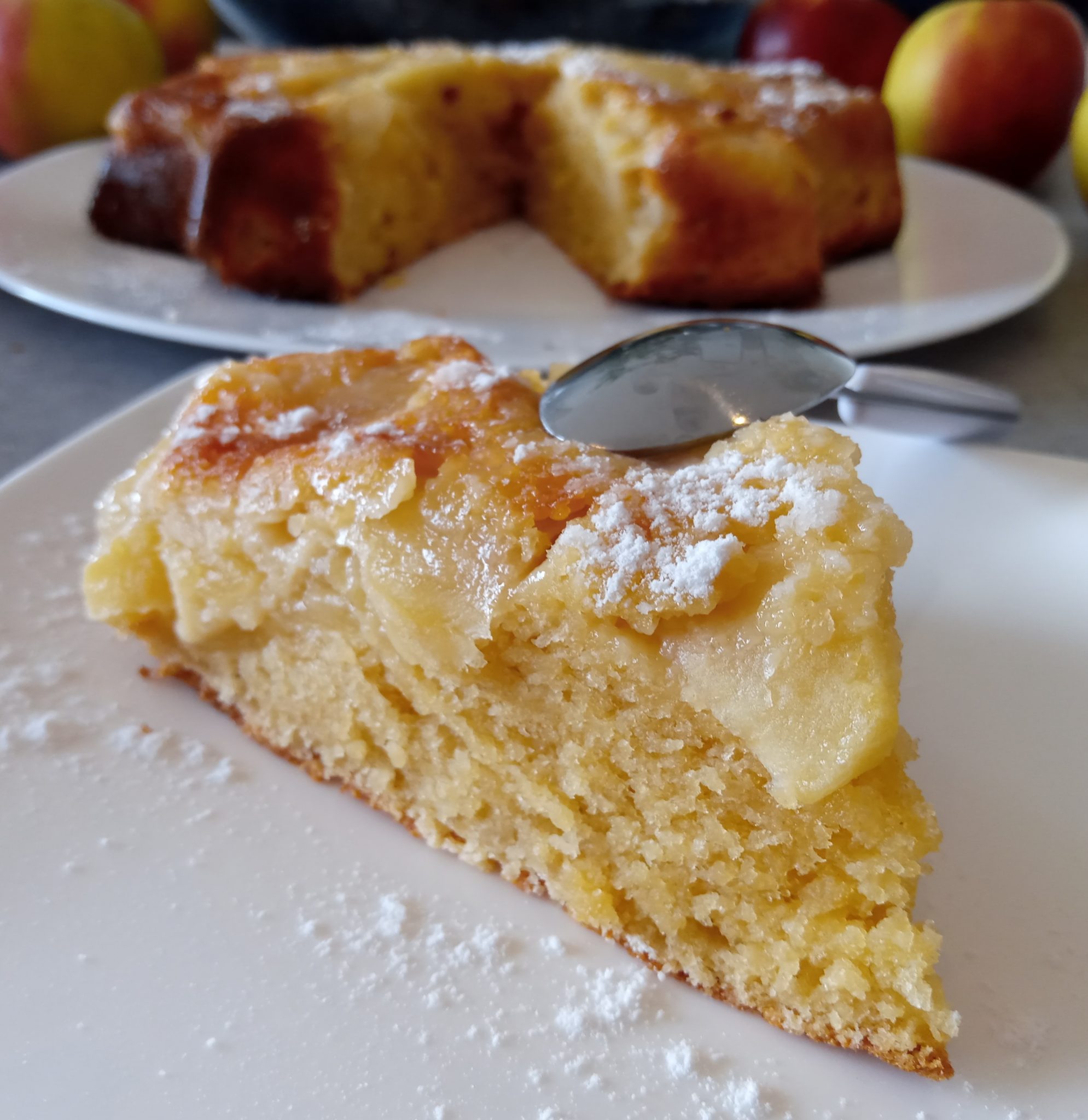 Gâteau aux pommes & mascarpone