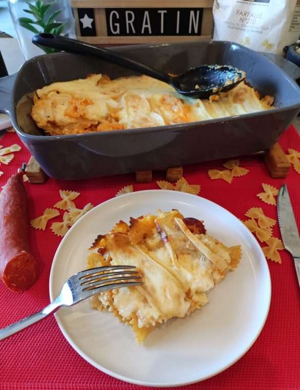 Gratin De Pates Reblochon
