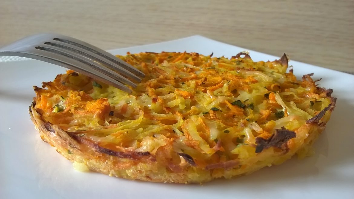 Galettes de pommes de terre & carottes
